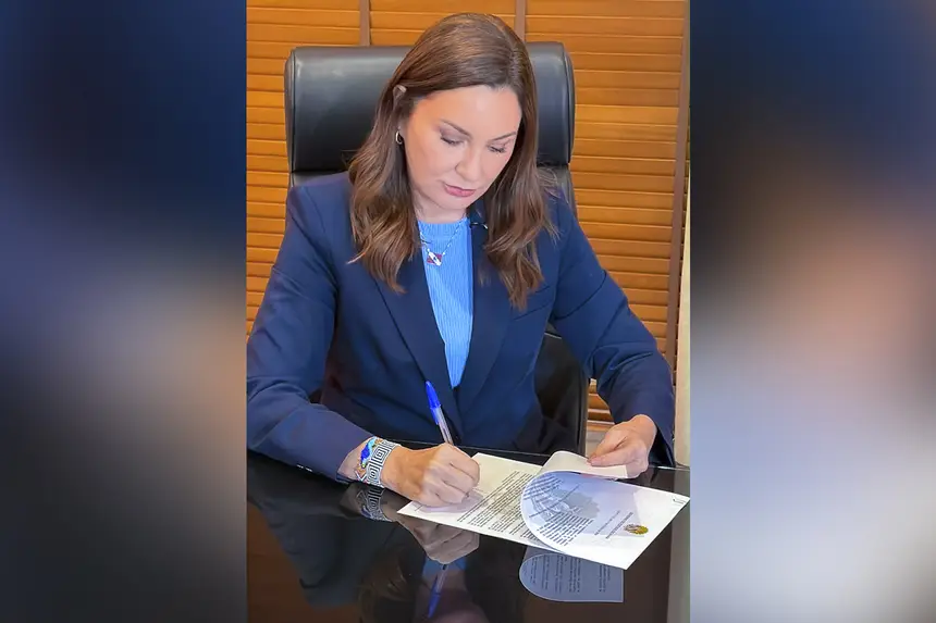 Governadora Hana Ghassan sanciona lei que obriga agressores de mulheres a ressarcir custos das tornozeleiras eletrônicas