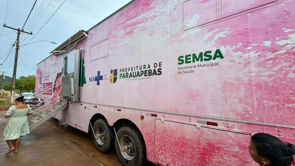 Carreta da Mulher leva exames gratuitos ao Complexo VS-10