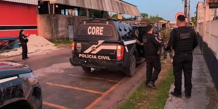 Três suspeitos de duplo homicídio e tentativa de matar bebê são presos durante operação no município de Tailândia