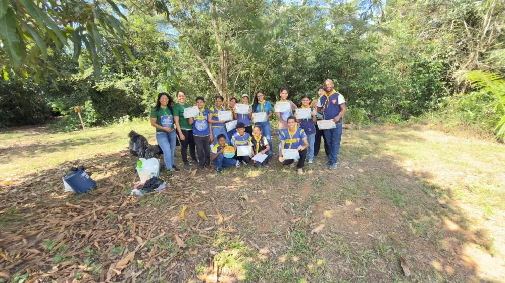 Ação ambiental mobiliza jovens em parque de Parauapebas