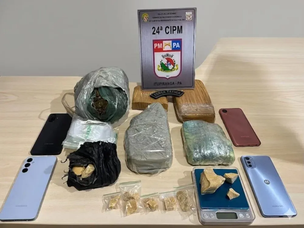 Operação Verão prende suspeito e apreende 3,3 kg de drogas no Pará