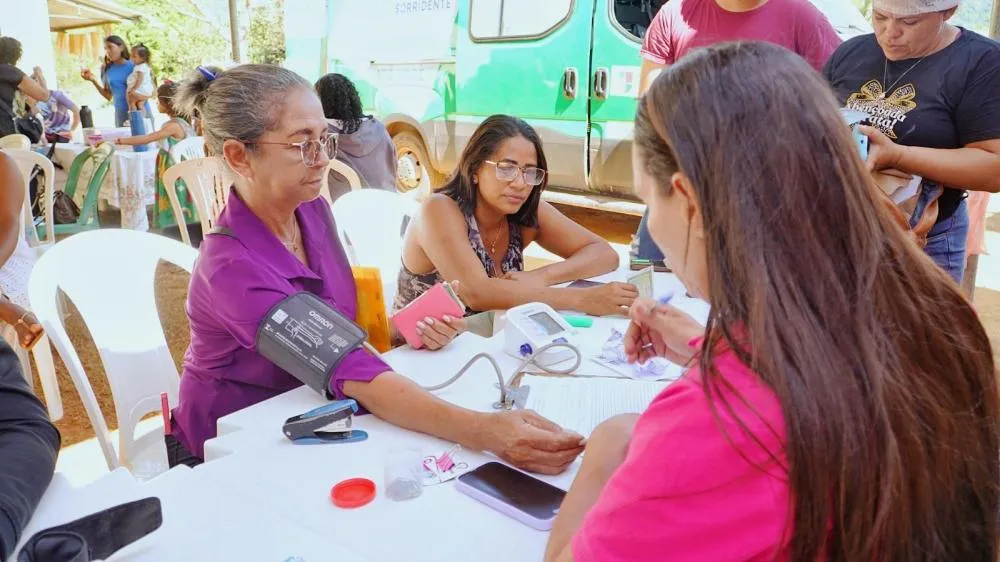 Prefeitura de Parauapebas leva saúde e RG gratuito para comunidade rural