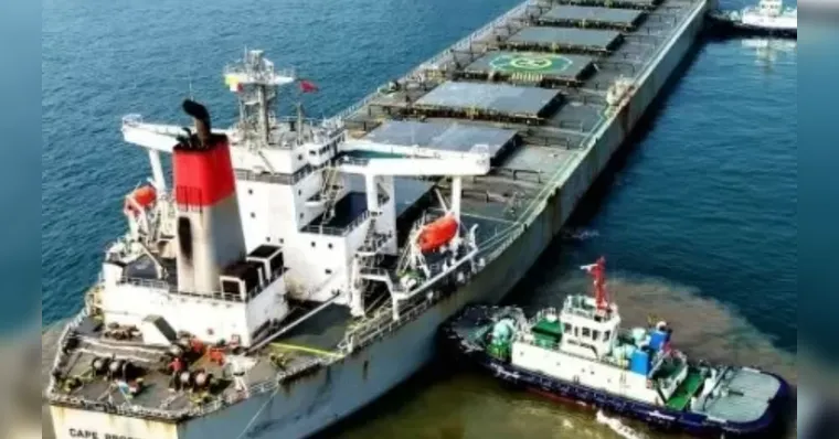 Foram 20 pessoas mortas devido o incêndio no navio cargueiro | Divulgação