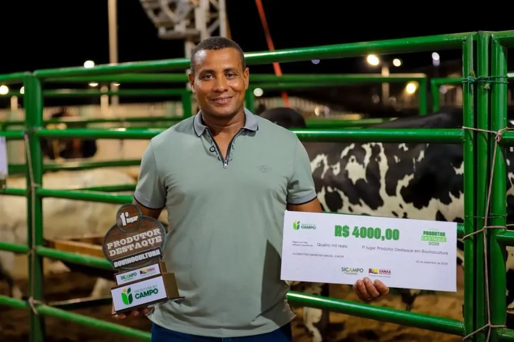 Apoio técnico eleva produtividade e garante ouro em torneio leiteiro