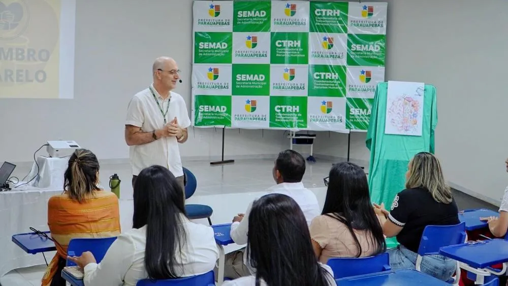 Setembro Amarelo reforça cuidado com a saúde mental dos servidores públicos do município