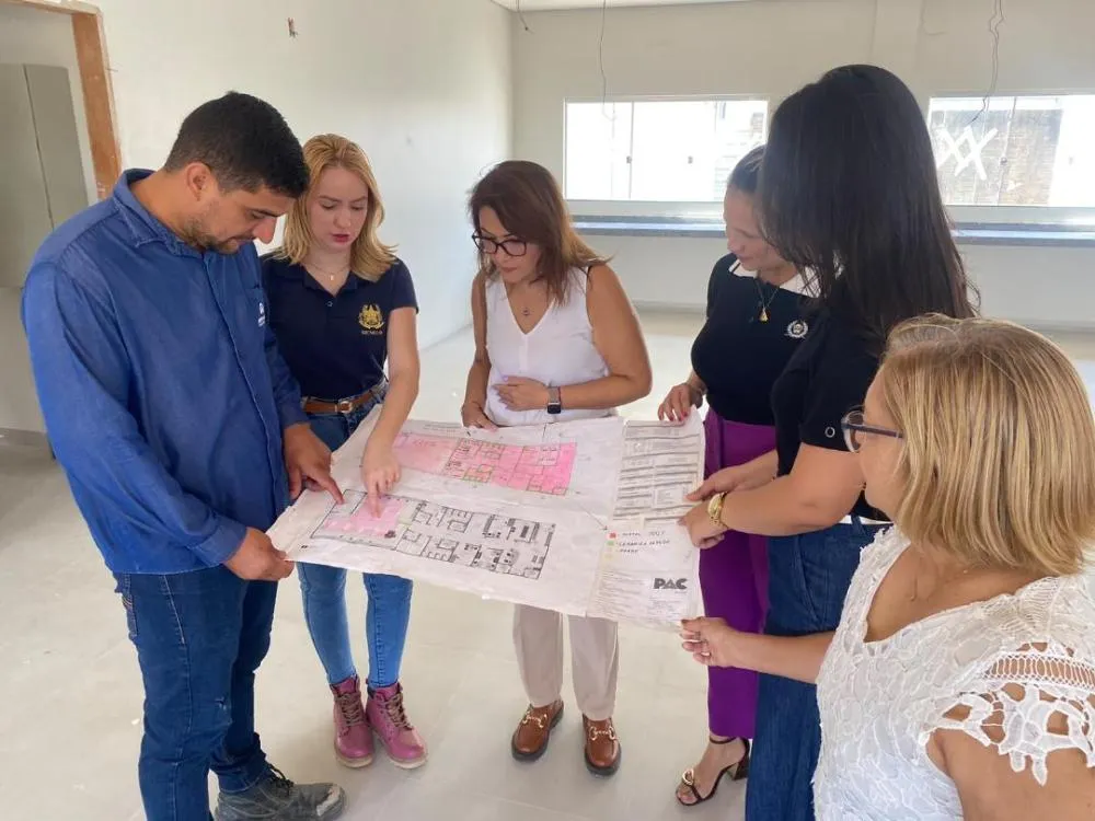 Visita técnica avalia avanço da Oficina Ortopédica de Parauapebas