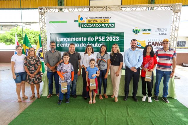 Saúde na Escola: Edição 2023 do programa foi lançada com entregas de óculos para alunos da rede municipal de ensino