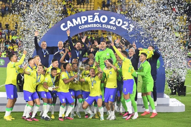 Seleção Brasileira vence o Uruguai e fatura o título do Sul-Americano Sub-20