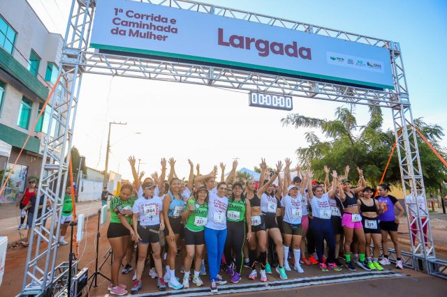 Caminhada e Corrida da Mulher movimentam 350 participantes em Canaã dos Carajás