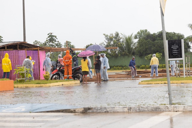 Chuva volta a castigar Marabá e flagelados da enchente vão para abrigo